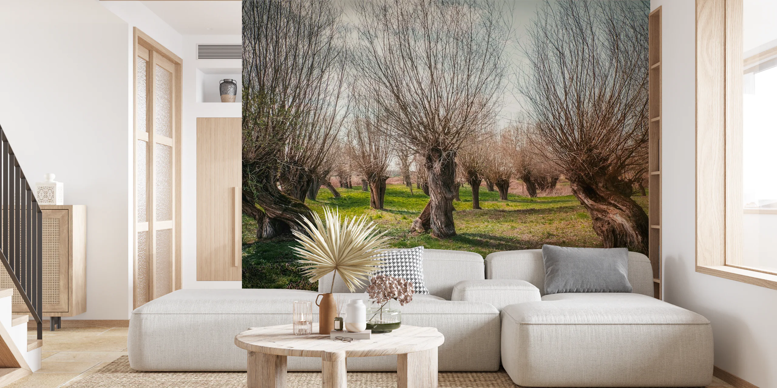 Spring Magical Trees Wallpaper | Happywall.com