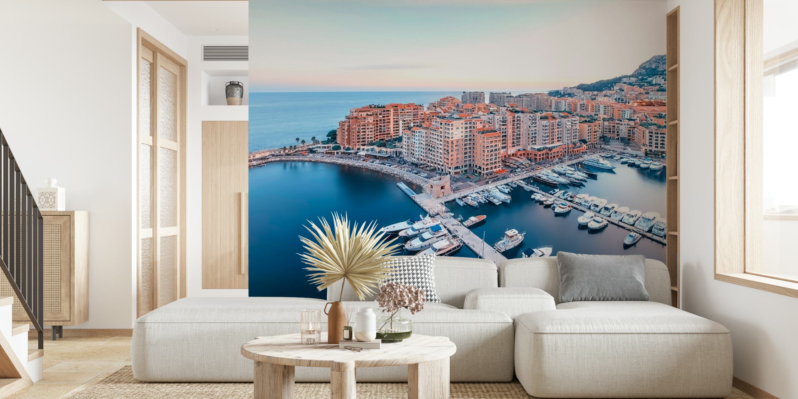 carta da parati Fontvieille District in una stanza