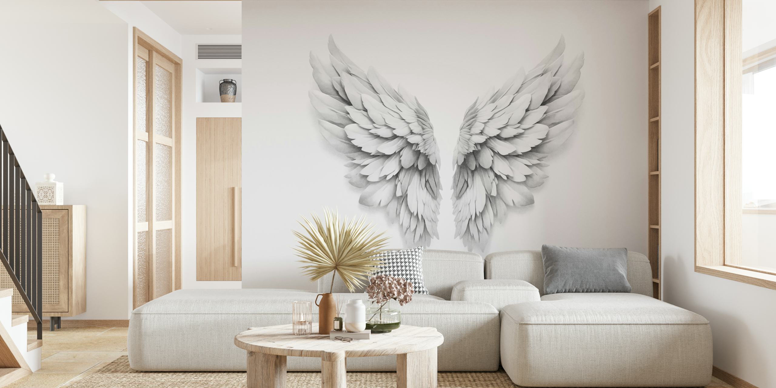Ταπετσαρία Guardian Angel Wings σε μια αίθουσα