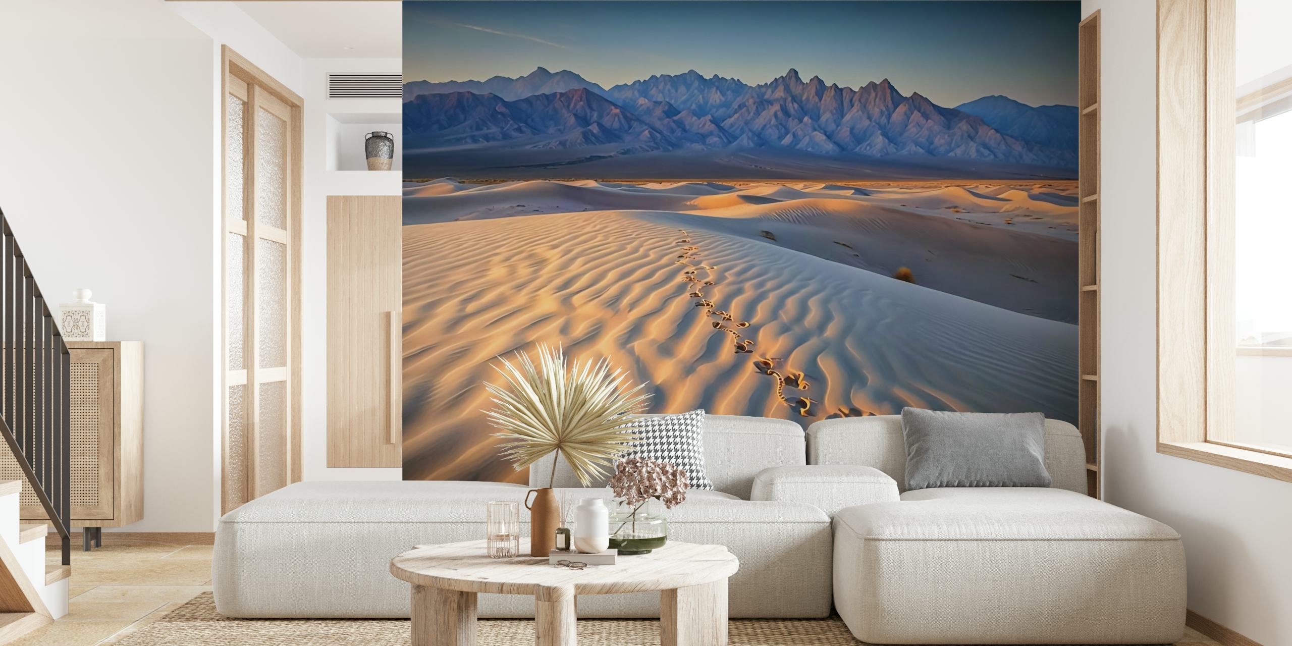 Sandy Serenity Horizon tapeta w pokoju
