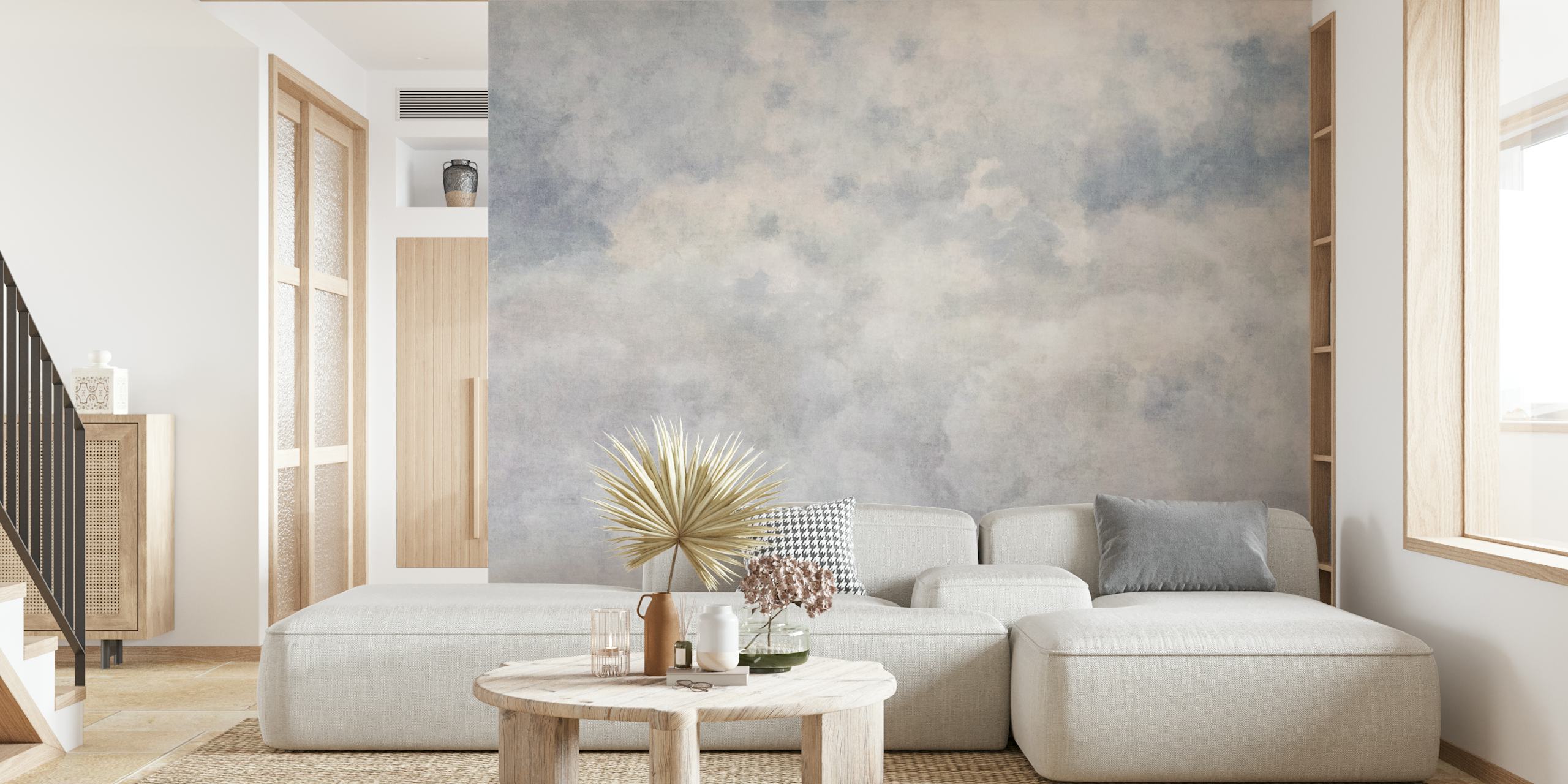 Misty Clouds Textured Decor u sobi