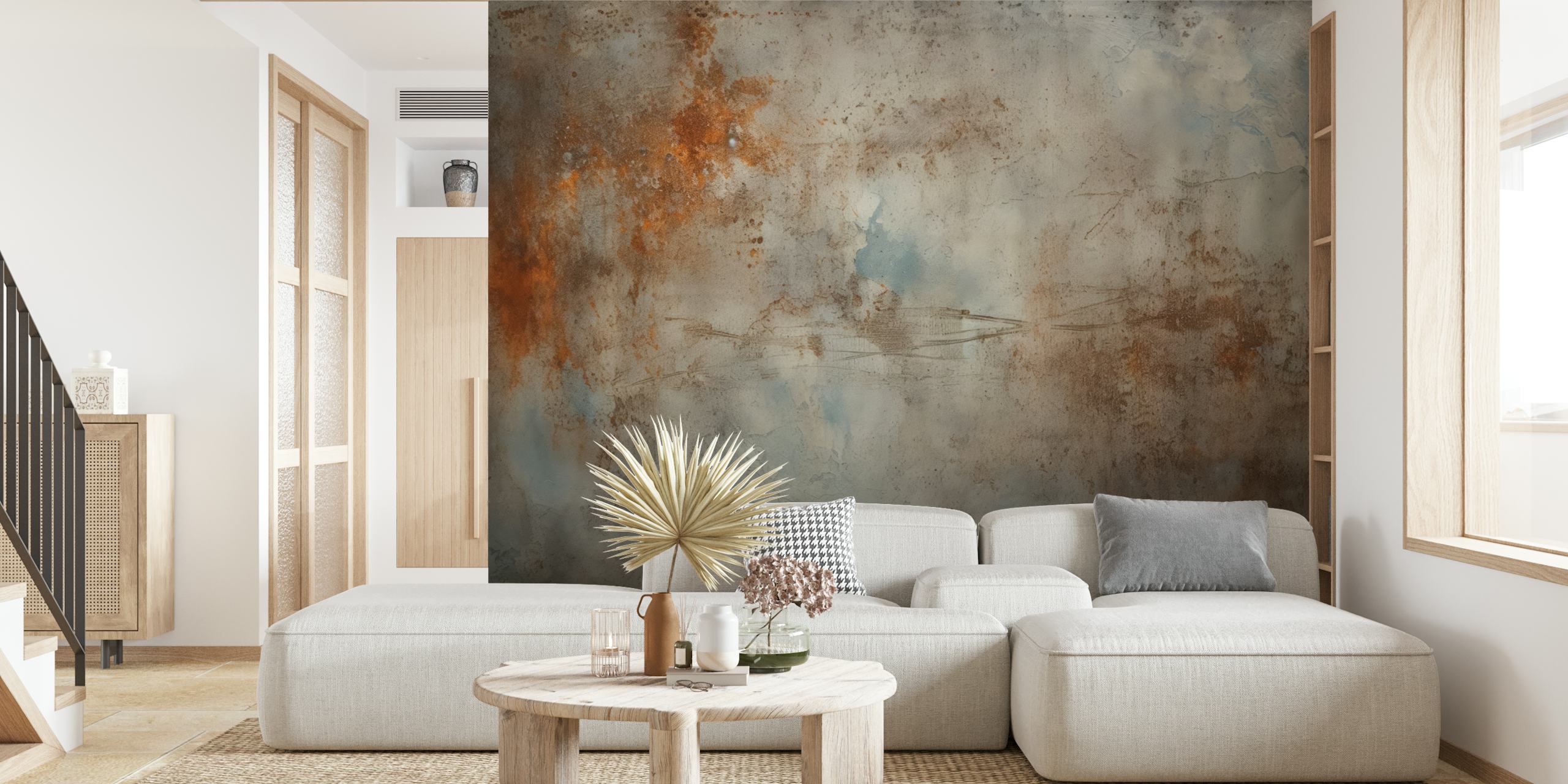 Moody Metallic tapetti huoneessa