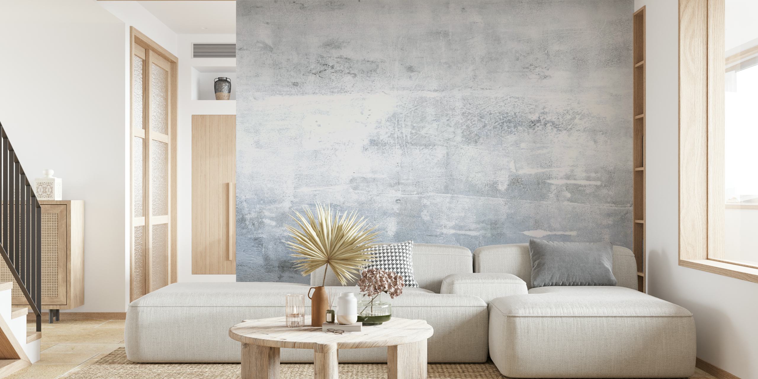 Abstract grey and white textured wallpaper