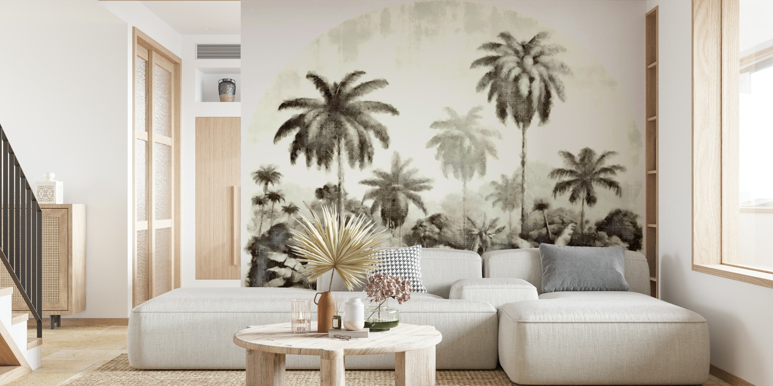 Rainforest Landscape Etching huoneasetelmassa