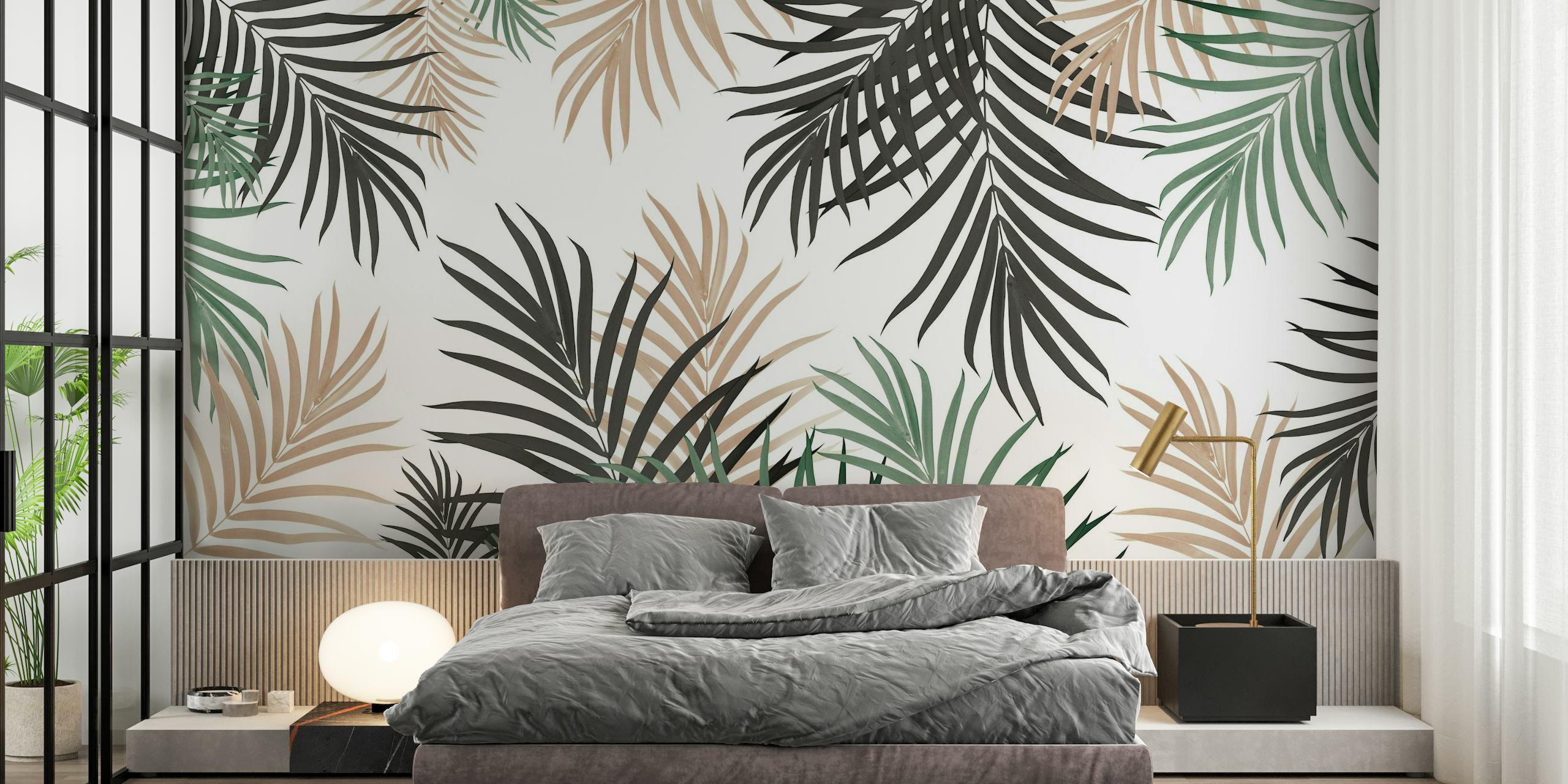 Palm Jungle 1a behang