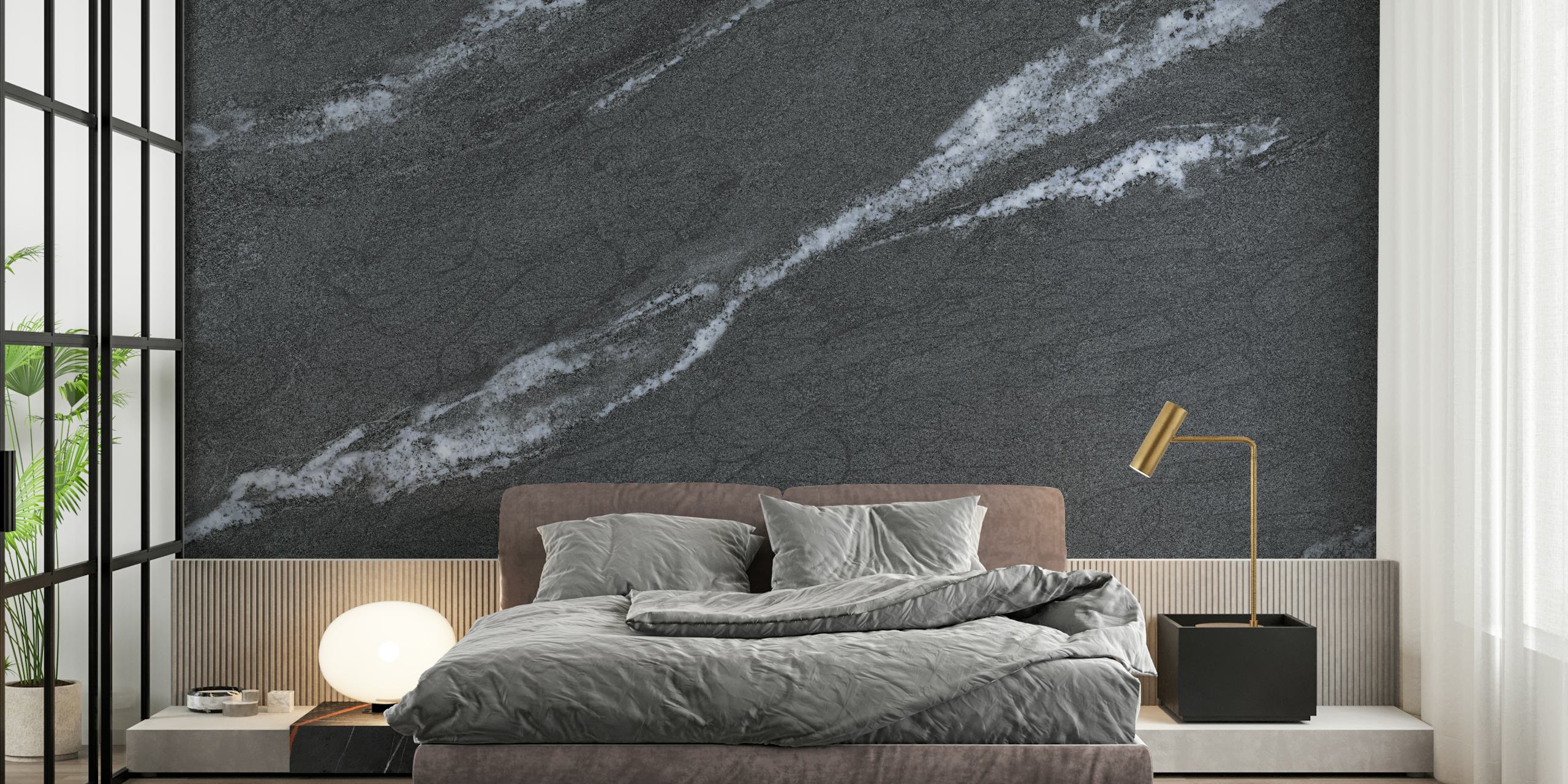 Black Forest Granite Tile tapet i et rum