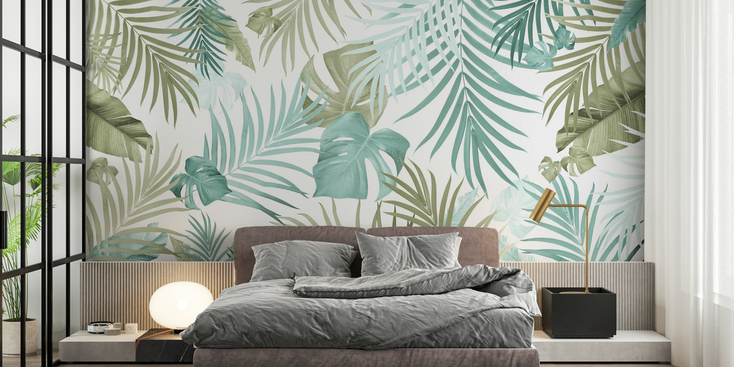 Tropical Jungle Leaves 17 wallpaper