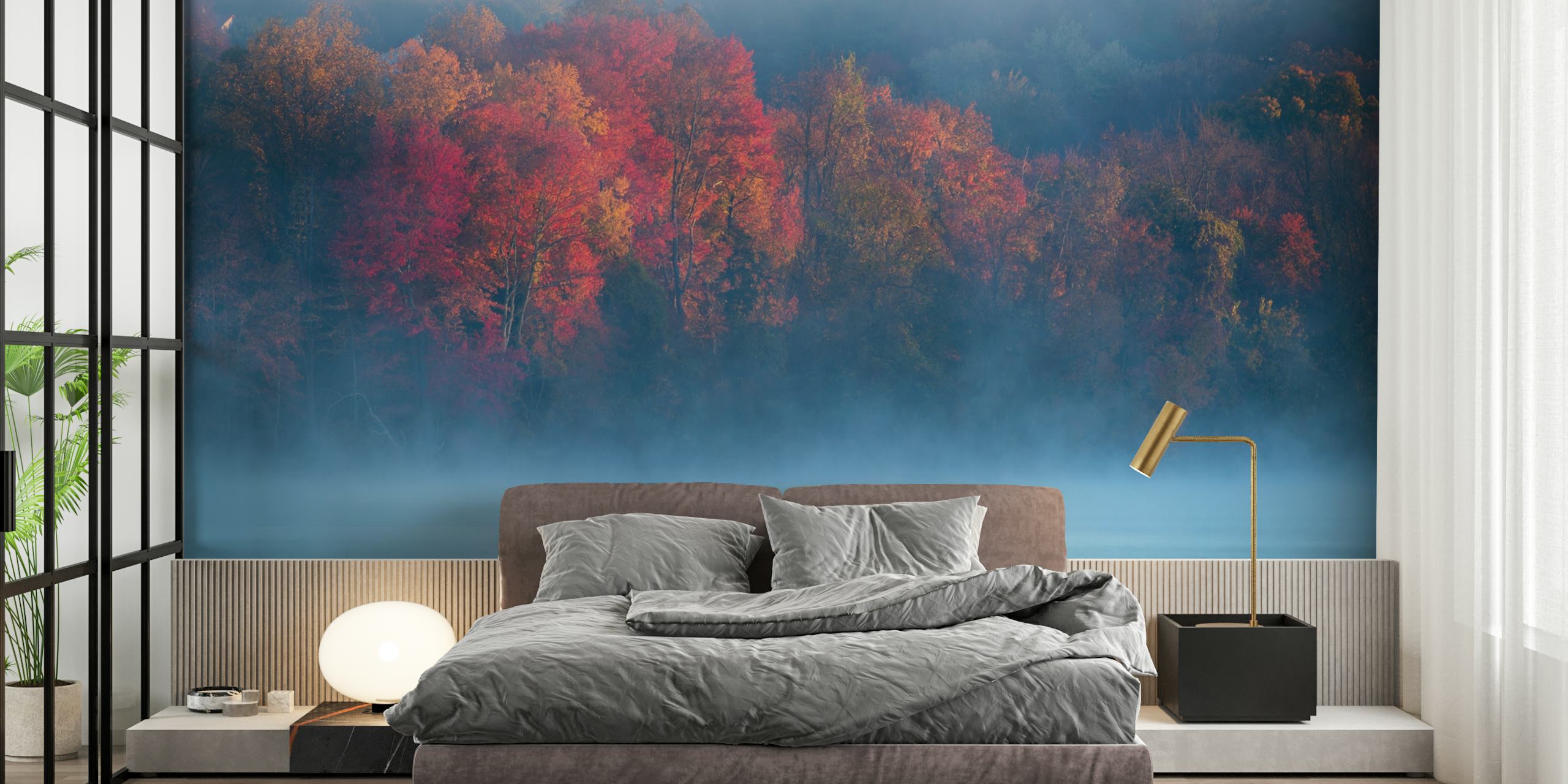 Fall Impression 4 ταπετσαρία σε ένα δωμάτιο