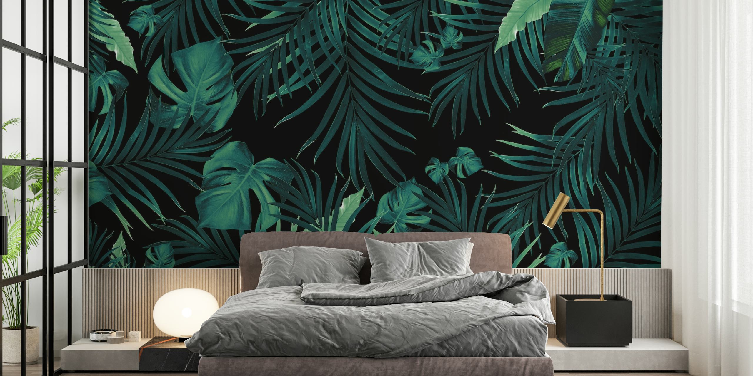 Tropical Jungle Dream tapet i et rom
