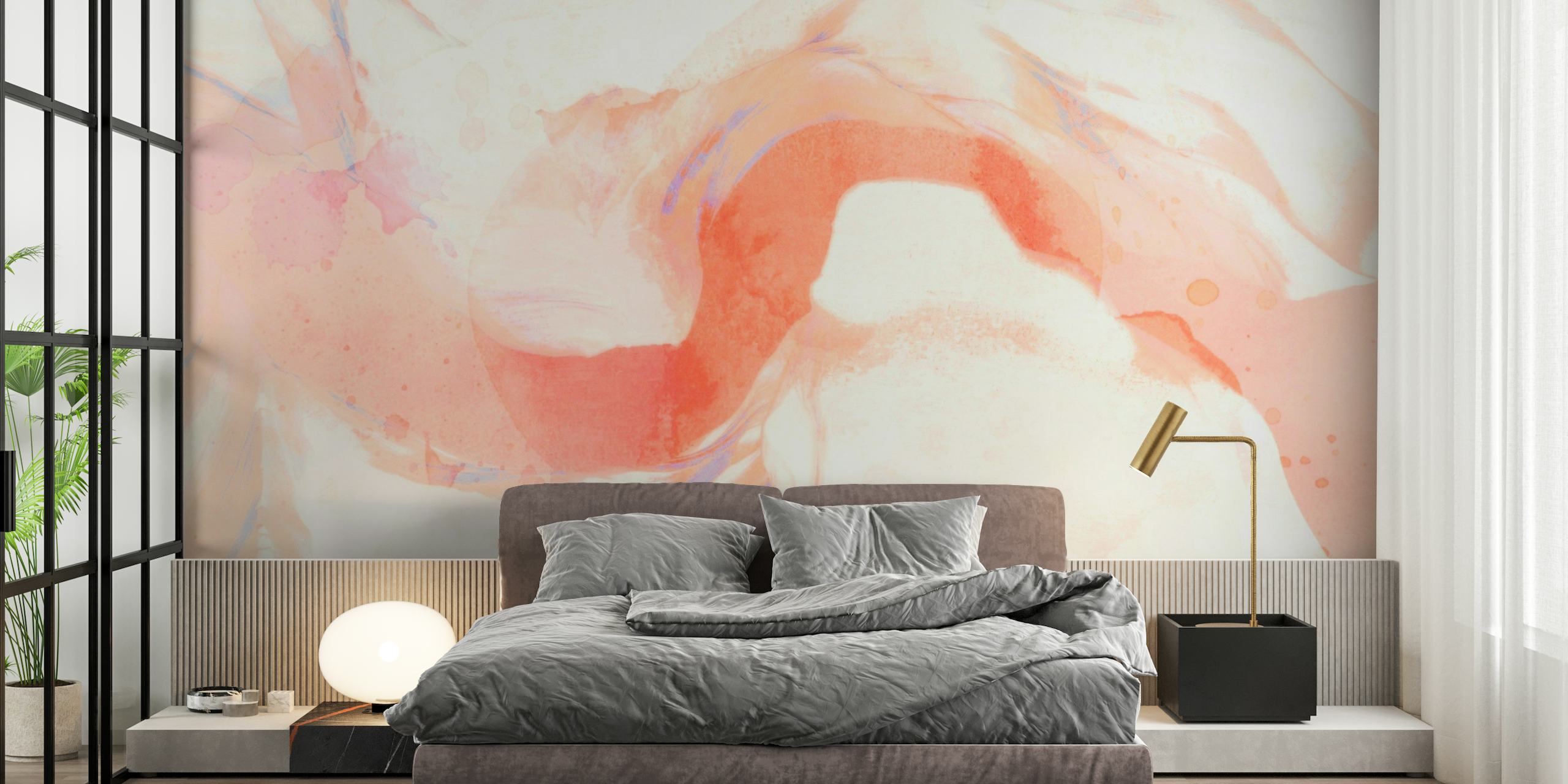 Peach Sunrise wallpaper