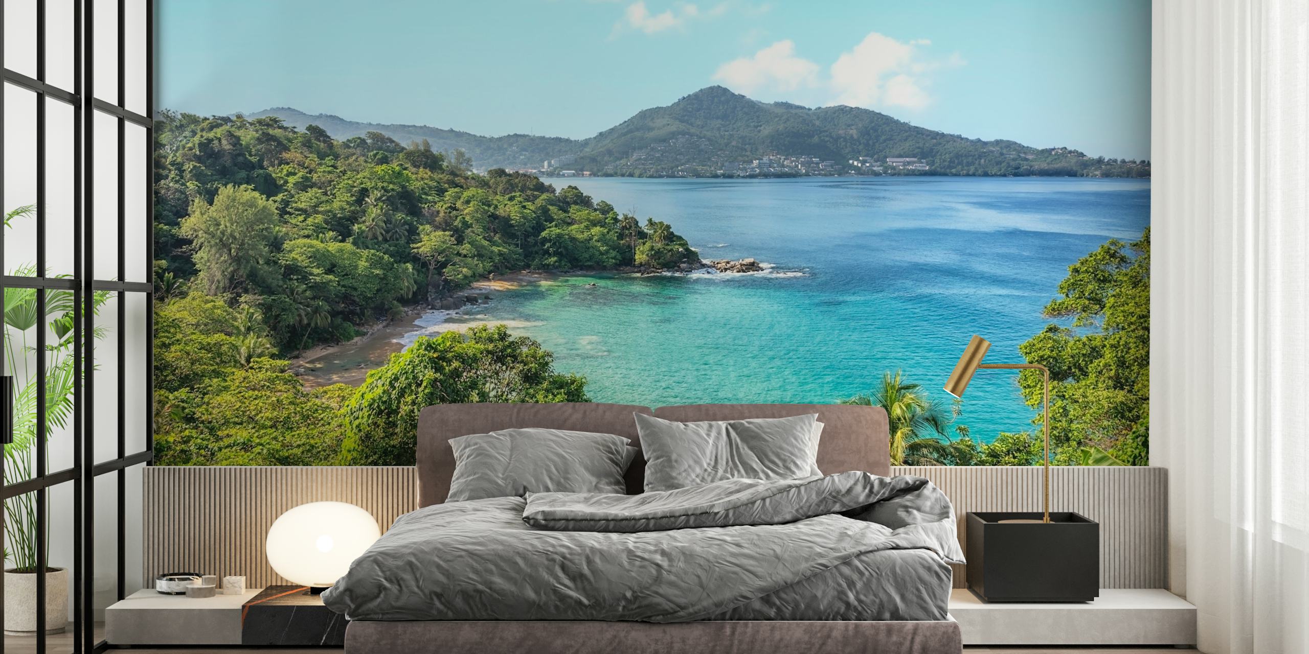 Pozadí krajiny Phuket v pokoji