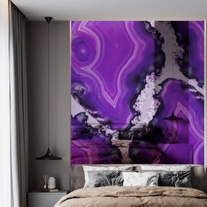 Purple Agate Pattern 1