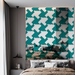 Aztec Abstract Teal