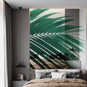 Palm Leaf Green Vibes 1
