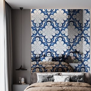 Indigo Blue Moroccan Tile 2