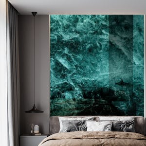 Enigmatic Deep Green Marble 1