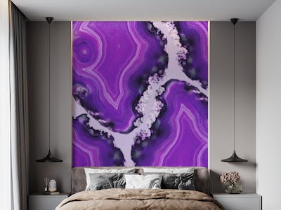 Purple Agate Pattern 1