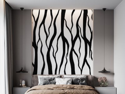 Zebra Crossing Roots Design