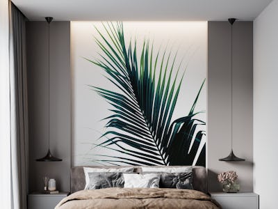 Palm Leaf Green Delight 1