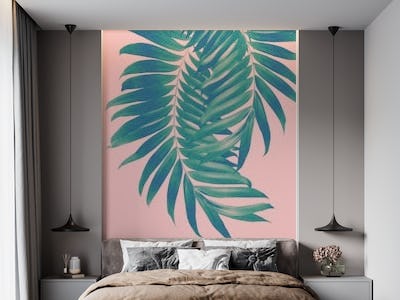 Palm Leaves Blush Summer 4