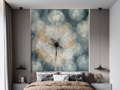 Abstract Dandelion Meadow