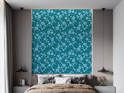 Forget Me Not floral pattern