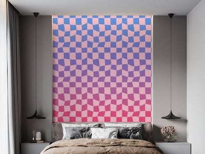 Checkered Pink Theme