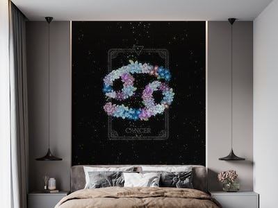 Floral Zodiac Sign: Cancer