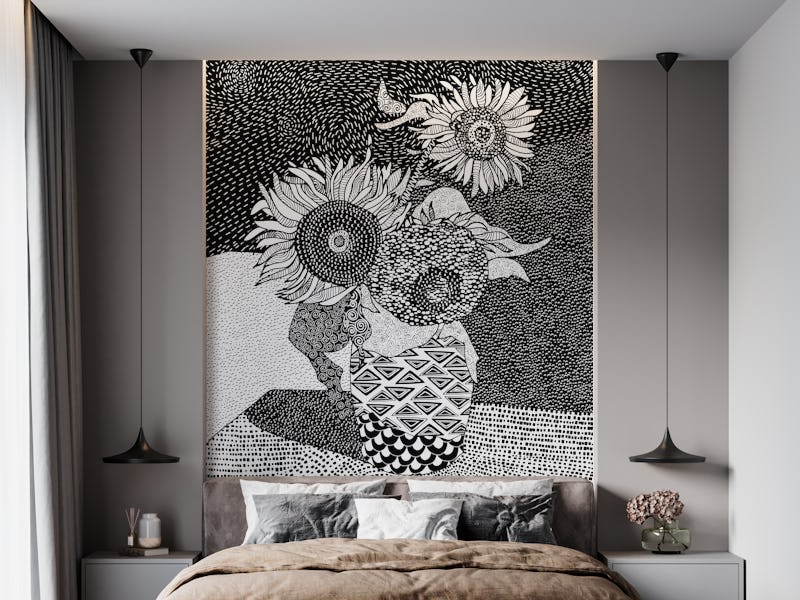 Three Sunflowers