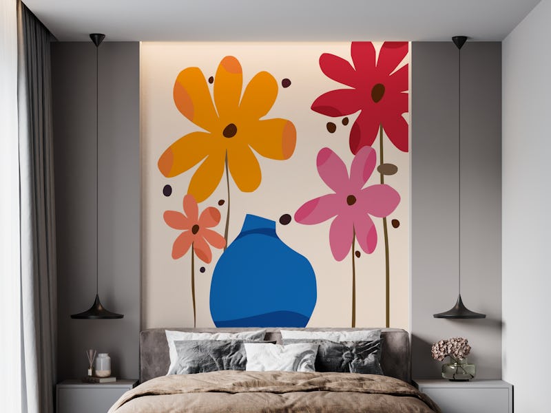 Flowers at Party In