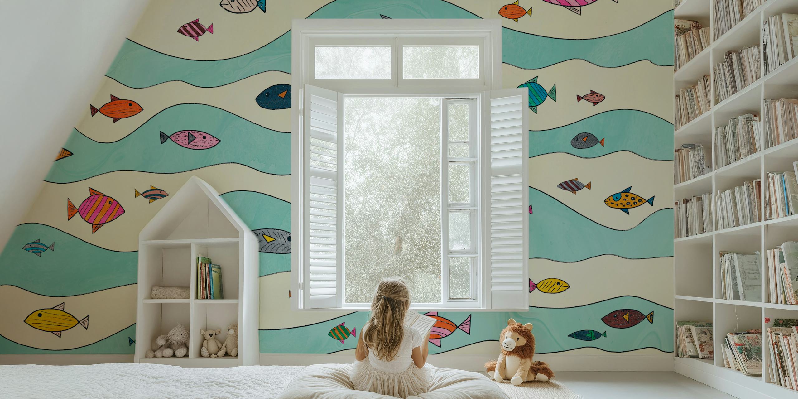Daylight Tropical Fish Carnival tapeta