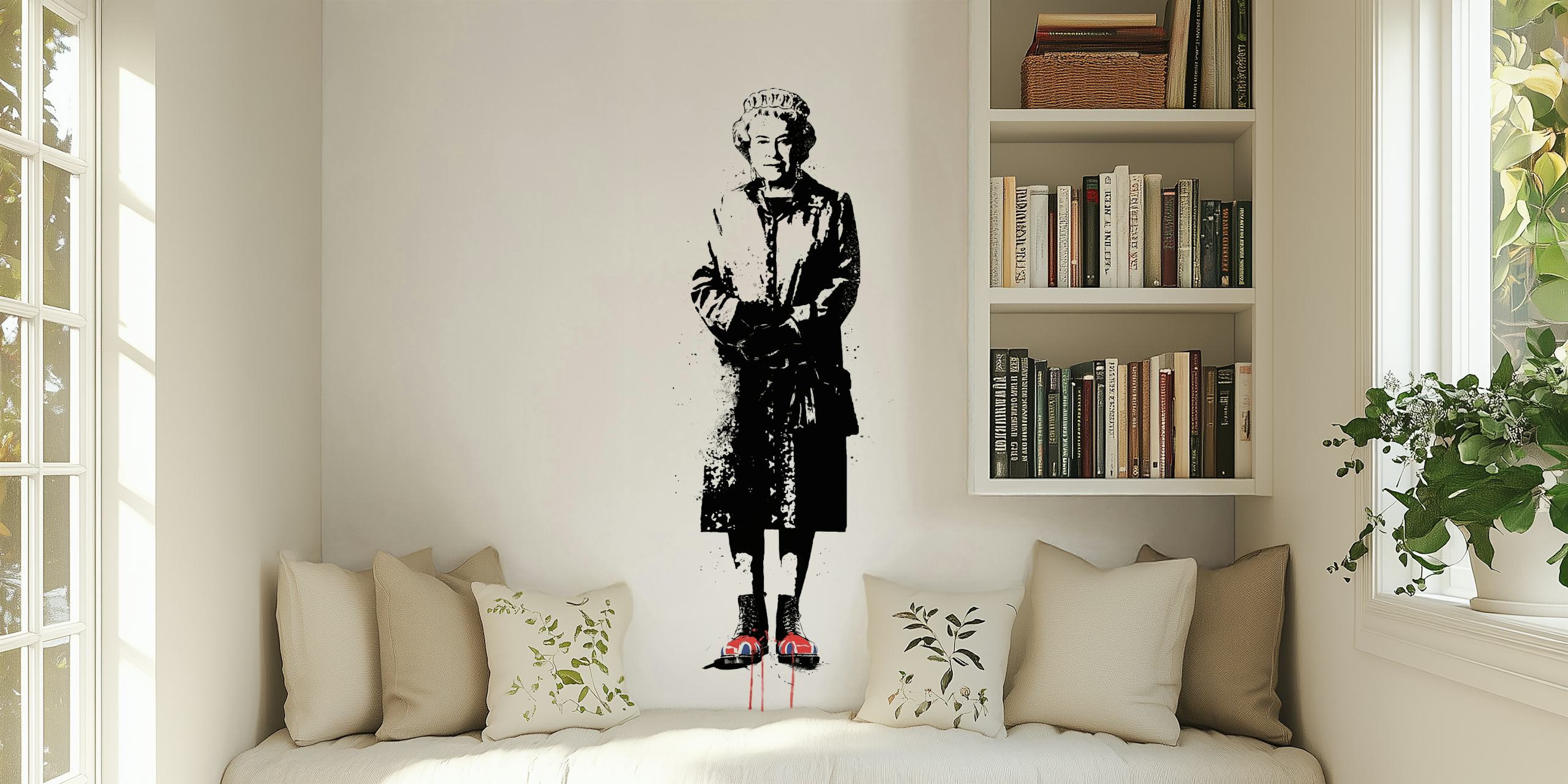 This Is England tapetdesign i et rom