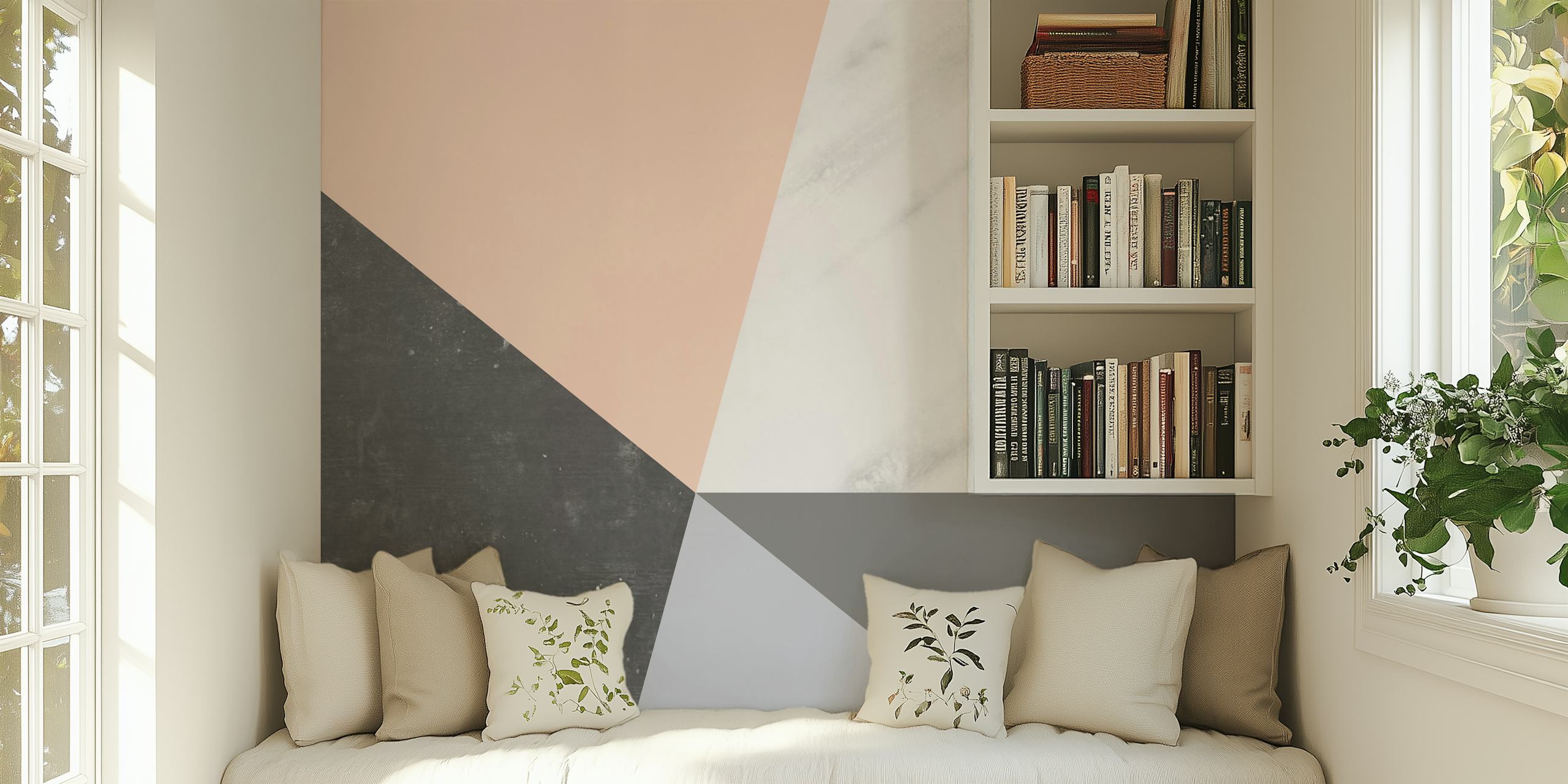 papier peint Winter Collage dans une pièce