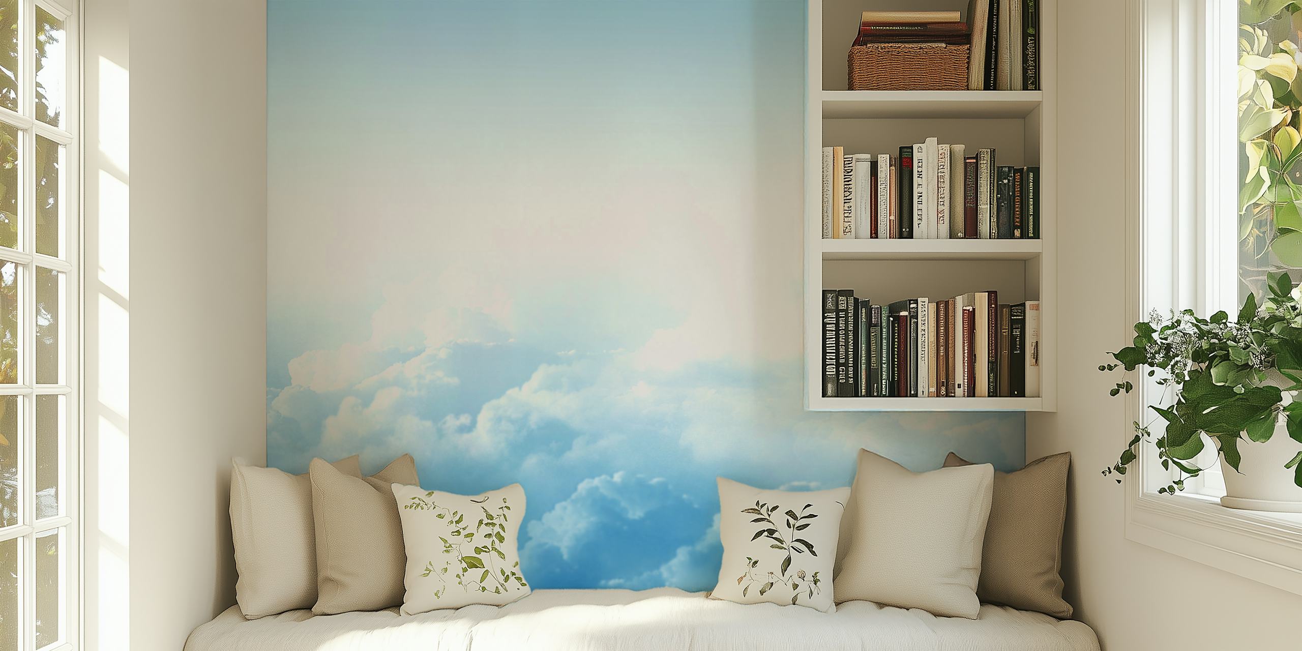 Fotomural cielo y nubes para una decoración tranquila de una habitación