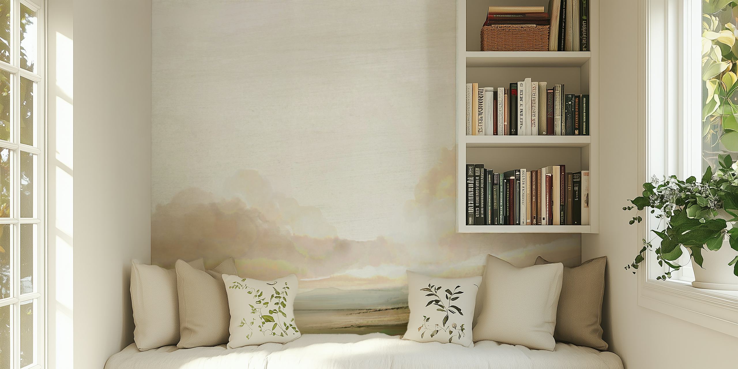 The South 2 wallpaper in a room setting