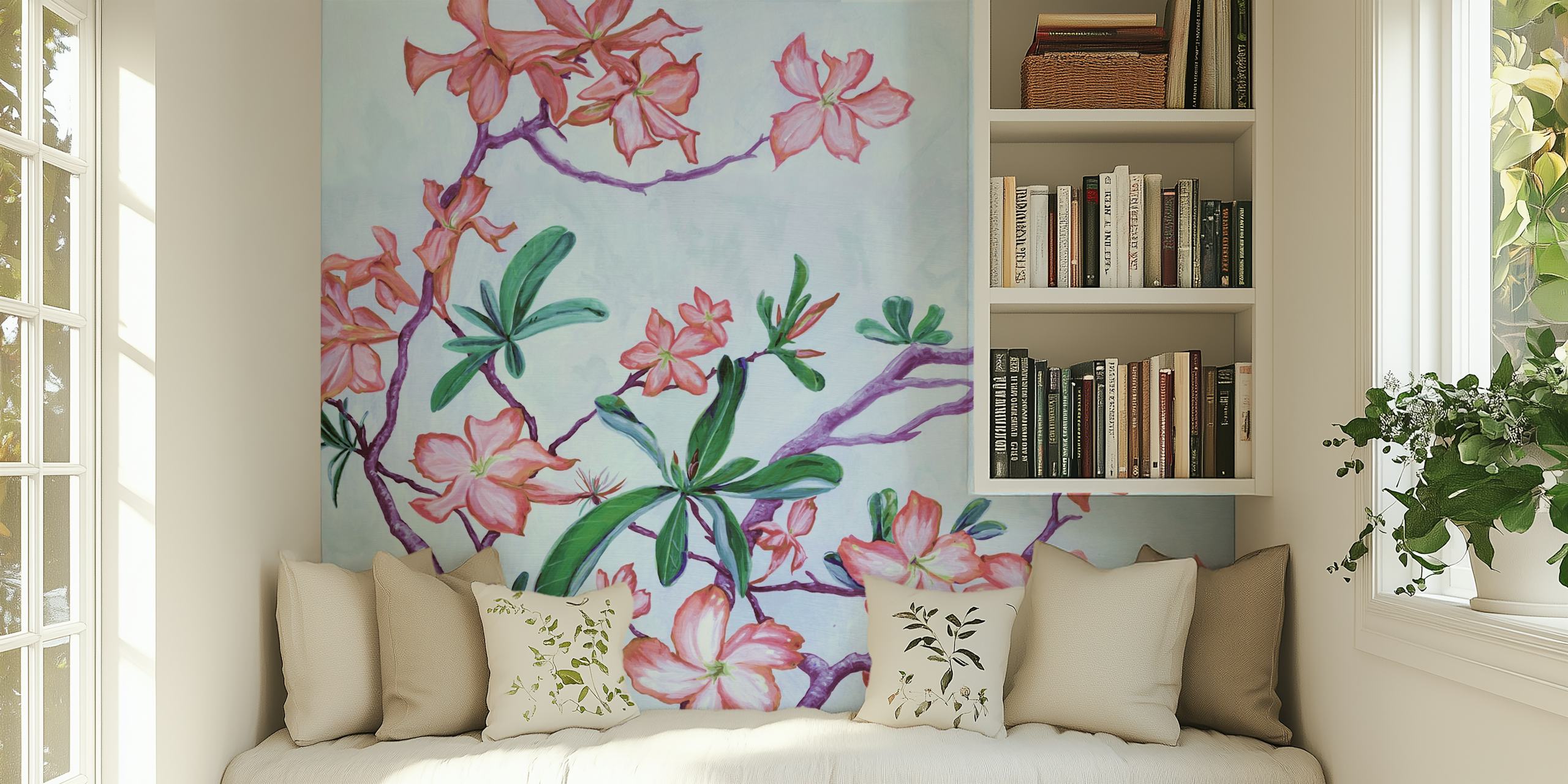 Tapeta Tropical Desert Vibe u sobi