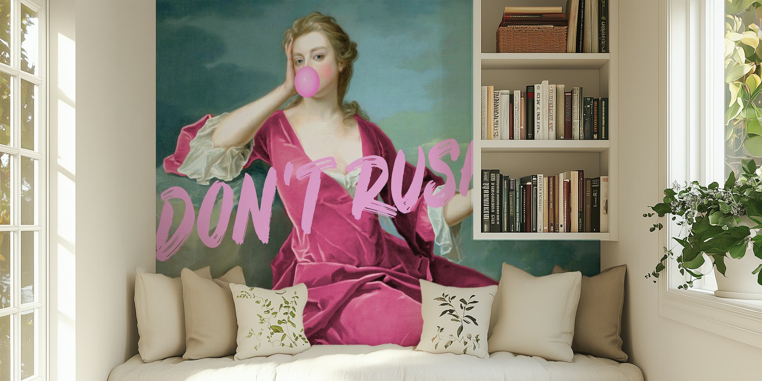 Carta da parati Madame Don't Rush Me in una stanza