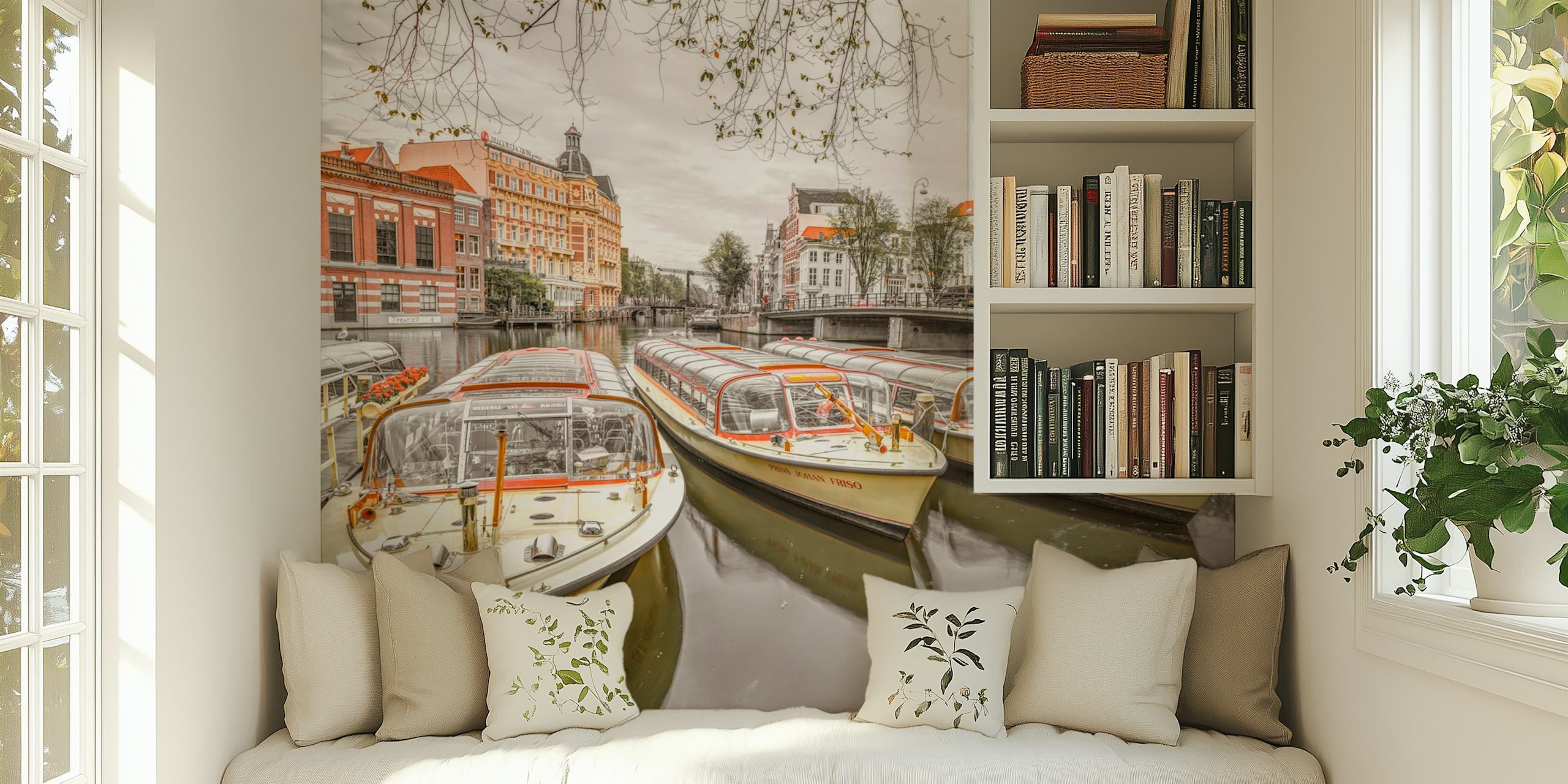 Design tapety Amsterdam Canal Cruising