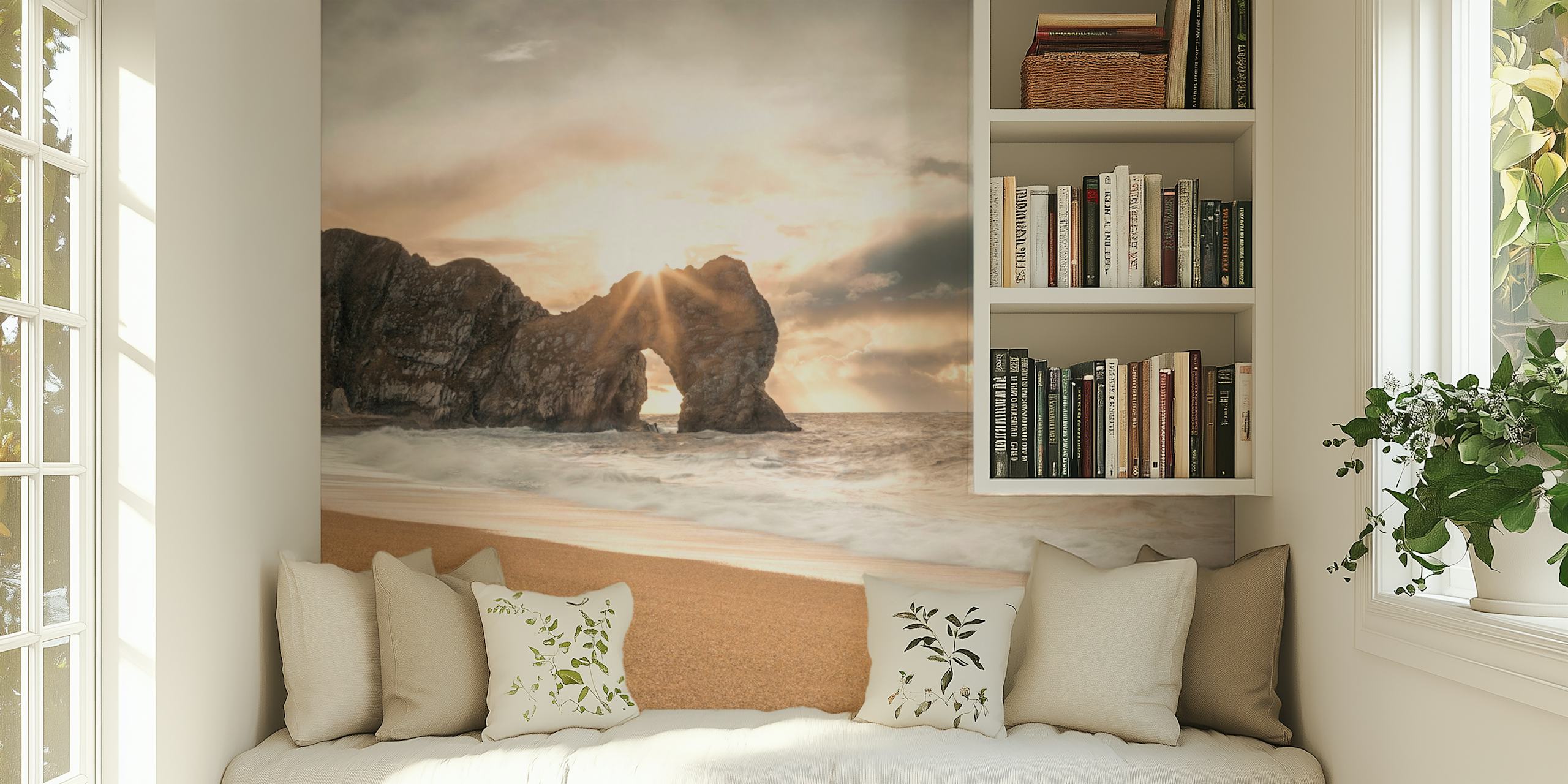 Durdle Door tapetti huoneympäristössä