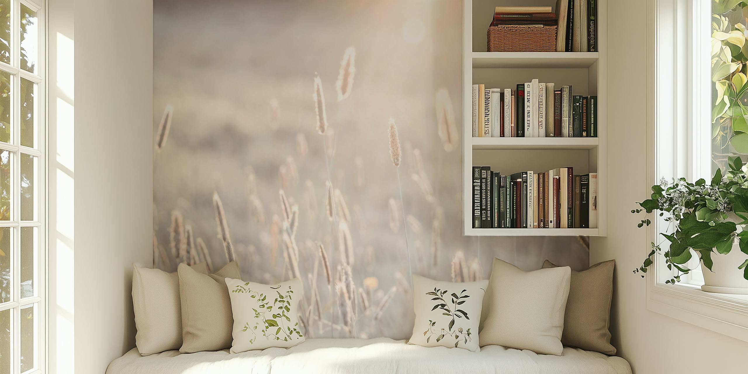 Seasonal Splendor wallpaper in a room setting