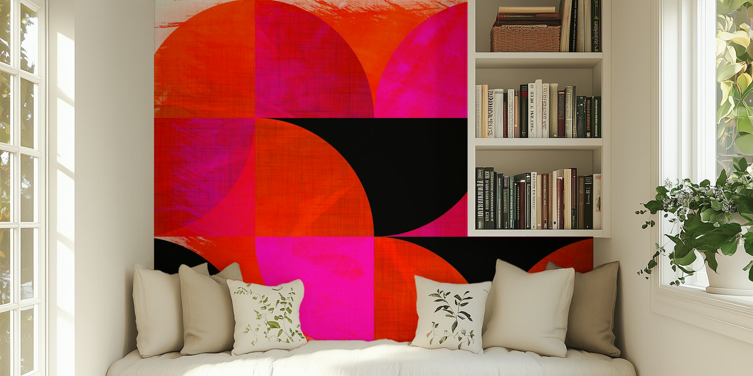 Avant Garde Bauhaus wallpaper design