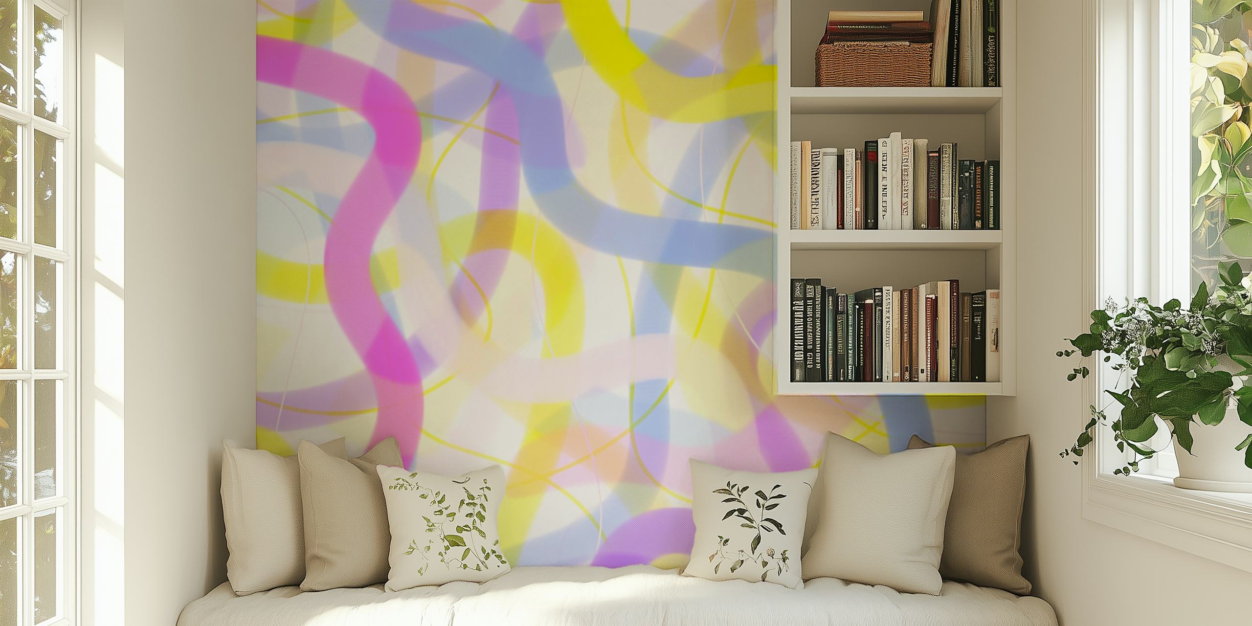 Cianfrusaglia 12 colorful wallpaper design