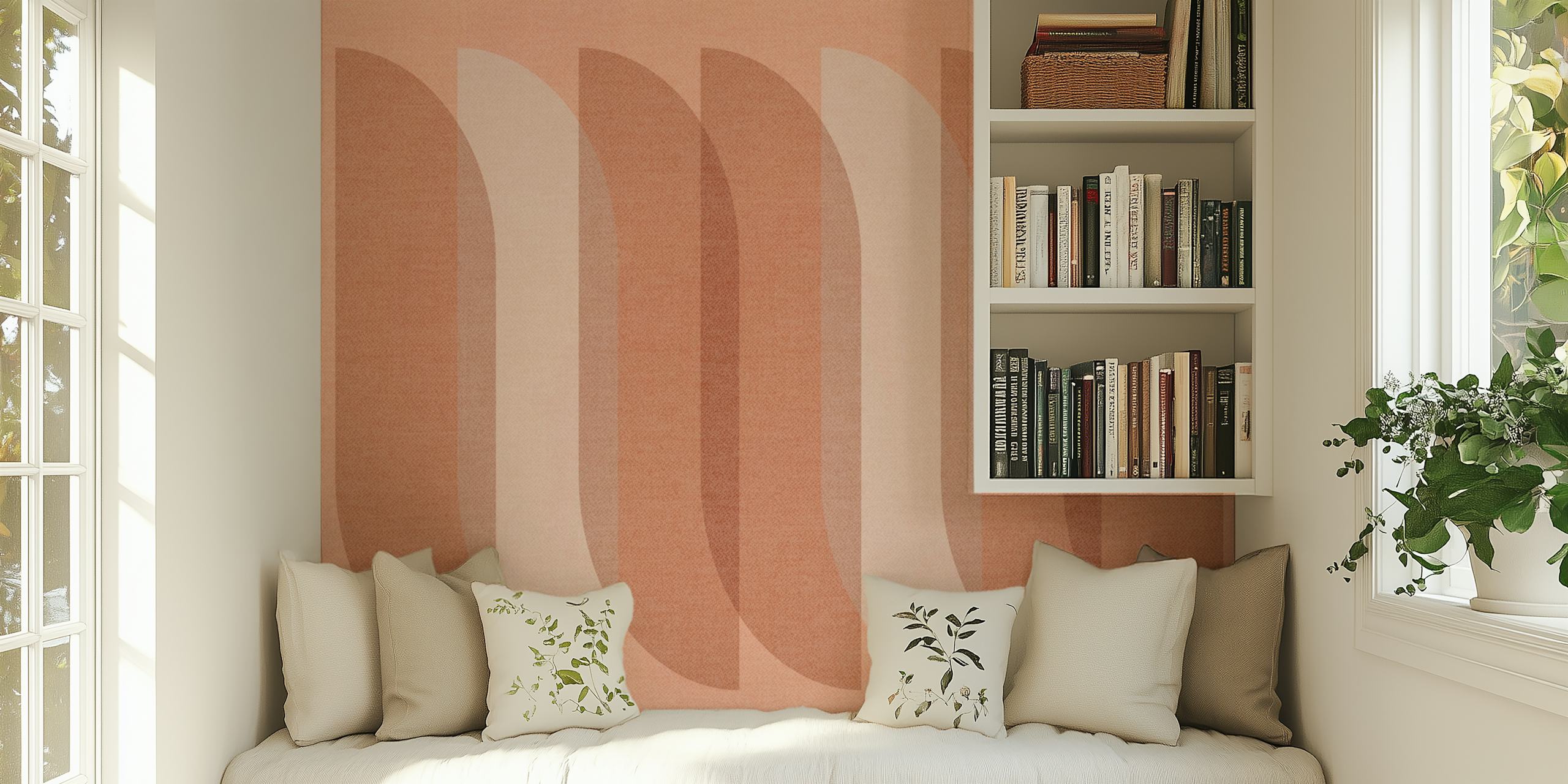 Abstract Archway Harmony tapet i ett rum