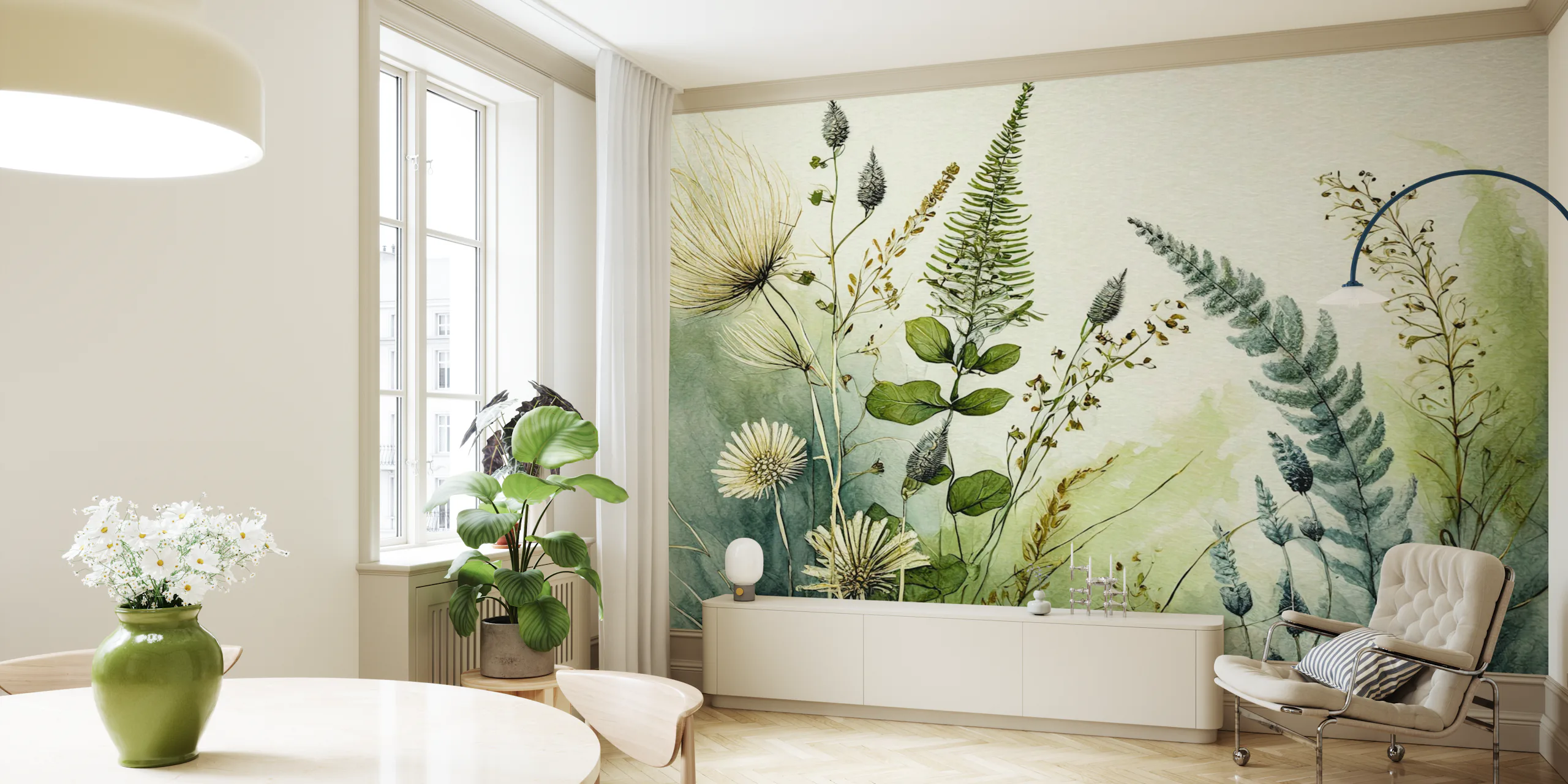 Spring Meadow 2 Wallpaper | Happywall