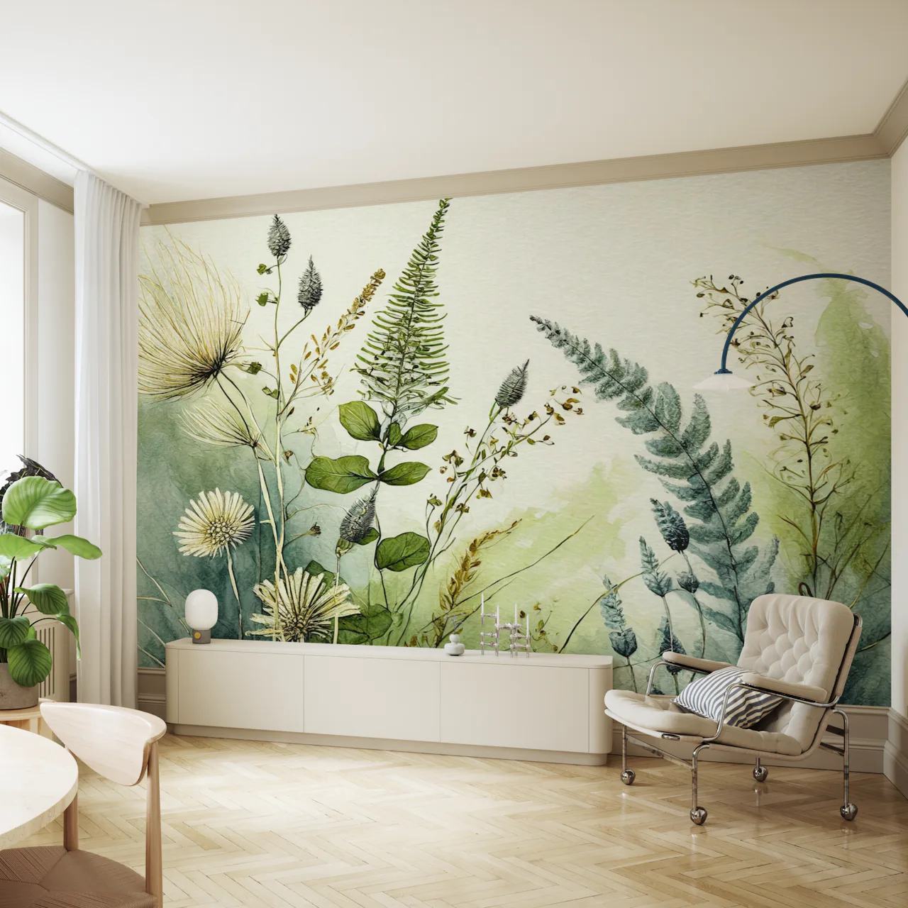 Spring Meadow 2 Wallpaper | Happywall