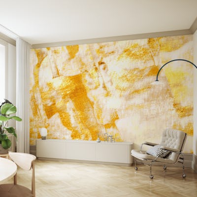 Sunlit Gold Canvas