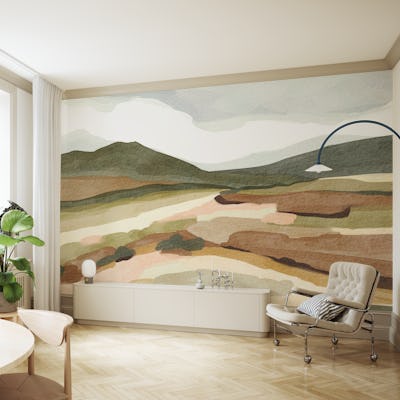 Rustic Hills Scene