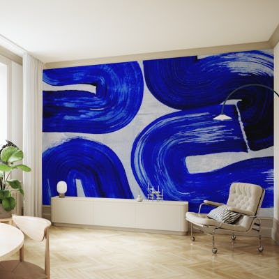 Bold Blue Strokes