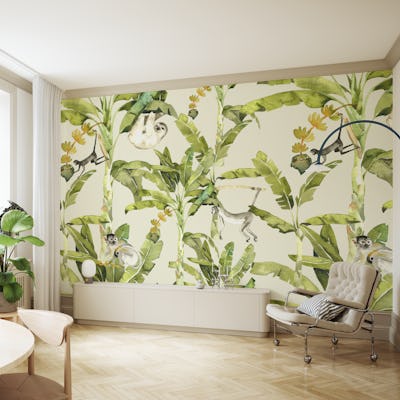 Tropical Canopy – Sloths & Banana Palms