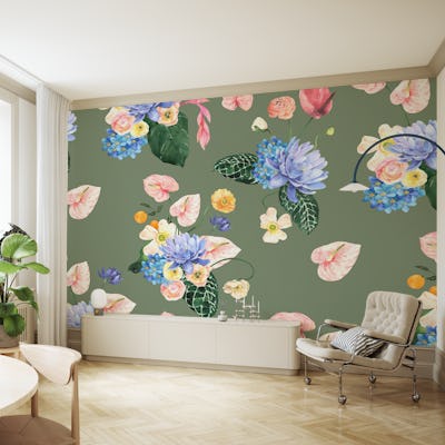 Garden Bloom Watercolor